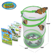 Load image into Gallery viewer, Butterfly Growing Kit - Live Caterpillar to Butterfly Project for Kids
