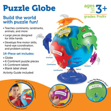 Load image into Gallery viewer, Discover the World with Learning Resources Puzzle Globe
