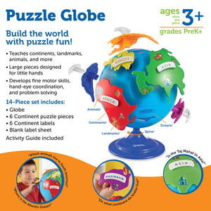 Discover the World with Learning Resources Puzzle Globe