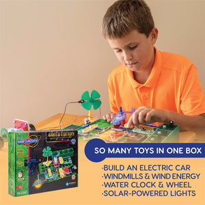 Snap Circuits Green Energy Kit - 125 STEM Projects