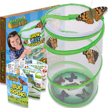 Load image into Gallery viewer, Butterfly Growing Kit - Live Caterpillar to Butterfly Project for Kids
